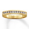 Thumbnail Image 1 of Previously Owned Diamond Anniversary Ring 1/2 ct tw Round 14K Yellow Gold - Size 9