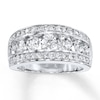 Previously Owned Diamond Ring 2 ct tw Round-cut 14K White Gold