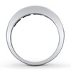 Thumbnail Image 2 of Previously Owned Diamond Anniversary Band 1 ct tw Princess-cut 14K White Gold - Size 11.75