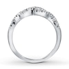 Previously Owned Diamond Band 1/3 ct tw Round-Cut 10K White Gold