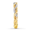 Thumbnail Image 3 of Previously Owned Diamond Anniversary Band 1/8 ct tw Round-cut 10K Yellow Gold - Size 12