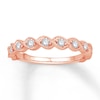 Thumbnail Image 1 of Previously Owned Diamond Anniversary Band 1/3 ct tw Round-cut 10K Rose Gold - Size 9.5