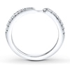 Thumbnail Image 3 of Previously Owned Ever Us Diamond Wedding Band 1/5 ct tw Round-cut 14K White Gold - Size 9
