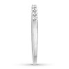 Thumbnail Image 3 of Previously Owned Diamond Anniversary Band 1/4 ct tw Round-cut 14K White Gold - Size 4.25