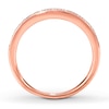Thumbnail Image 2 of Previously Owned Diamond Wedding Band 1/5 ct tw Round-cut 14K Rose Gold Size 10.5