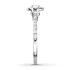 Thumbnail Image 3 of Previously Owned Diamond Engagement Ring 5/8 ct tw Round-cut 14K White Gold - Size 3.5