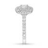 Thumbnail Image 3 of Previously Owned Neil Lane Engagement Ring 1-1/8 ct tw Cushion & Round-cut Diamonds 14K White Gold Size 9