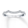 Thumbnail Image 1 of Previously Owned Neil Lane Wedding Band 1/5 ct tw Round-cut Diamonds 14K White Gold - Size 5.5
