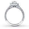 Thumbnail Image 2 of Previously Owned Neil Lane Engagement Ring 1-1/6 ct tw Round-cut Diamonds 14K White Gold - Size 4.75
