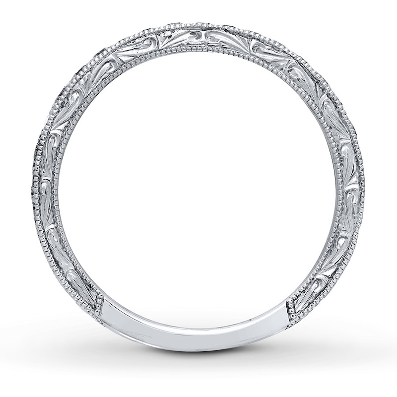 Main Image 2 of Previously Owned Neil Lane Wedding Band 1/3 ct tw Round-cut Diamonds 14K White Gold Size 4.5