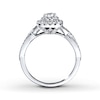 Thumbnail Image 1 of Previously Owned Neil Lane Engagement Ring 7/8 ct tw Round-cut Diamonds 14K White Gold - Size 8.5