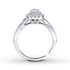 Thumbnail Image 2 of Previously Owned Neil Lane Engagement Ring 7/8 ct tw Round-cut Diamonds 14K White Gold - Size 8.5