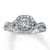 Thumbnail Image 0 of Previously Owned Neil Lane Engagement Ring 7/8 ct tw Round-cut Diamonds 14K White Gold - Size 9.5