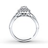 Thumbnail Image 1 of Previously Owned Neil Lane Engagement Ring 7/8 ct tw Round-cut Diamonds 14K White Gold - Size 9.5