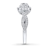 Thumbnail Image 2 of Previously Owned Neil Lane Engagement Ring 7/8 ct tw Round-cut Diamonds 14K White Gold - Size 9.5