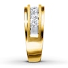 Thumbnail Image 2 of Previously Owned Men's Diamond Ring 1 ct tw Round-cut 10K Yellow Gold - Size 14