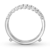 Thumbnail Image 2 of Previously Owned Diamond Enhancer Ring 1/2 ct tw Round-cut 14K White Gold - Size 5