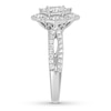 Thumbnail Image 3 of Previously Owned Diamond Engagement Ring 1/2 ct tw Round-cut 14K White Gold Size 9