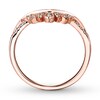 Thumbnail Image 2 of Previously Owned Diamond Enhancer Ring 1/8 ct tw Round-cut 14K Rose Gold - Size 10
