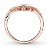 Thumbnail Image 1 of Previously Owned Diamond Enhancer Ring 1/8 ct tw Round-cut 14K Rose Gold - Size 10