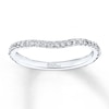 Thumbnail Image 1 of Previously Owned Angel Sanchez Wedding Band 1/4 ct tw Round-cut Diamonds 14K White Gold