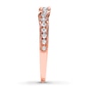 Thumbnail Image 3 of Previously Owned Diamond Wedding Band 1/4 ct tw Round-cut 14K Rose Gold
