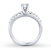 Thumbnail Image 1 of Previously Owned Diamond Bridal Set 1 ct tw Round-cut 14K White Gold