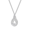 Previously Owned Diamond Necklace 1/10 ct tw Sterling Silver