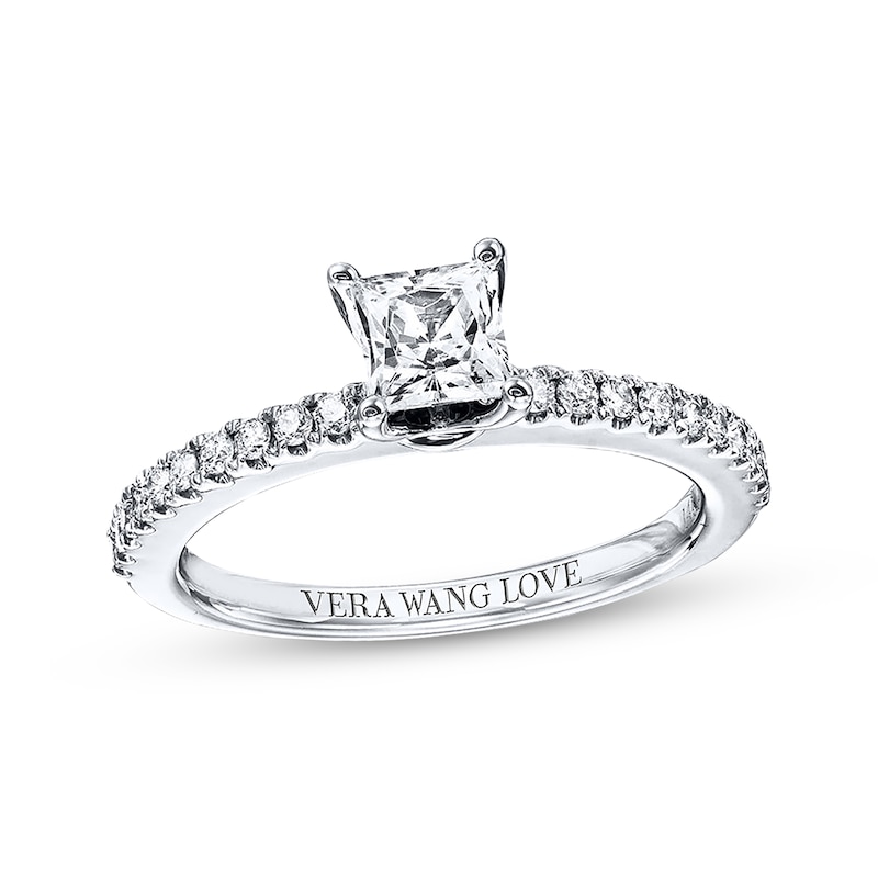 Previously Owned Diamond Ring 5/8 ct tw Diamonds 14K White Gold