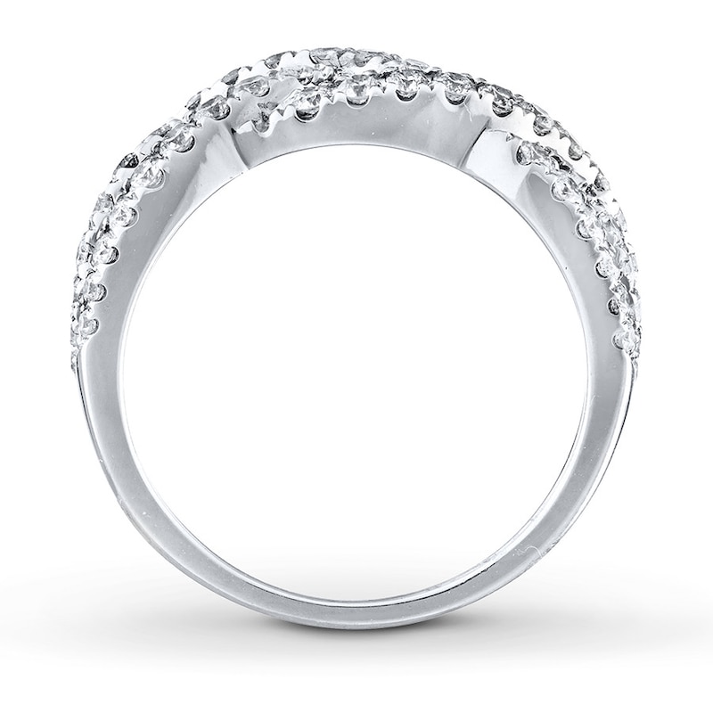 Main Image 2 of Previously Owned Neil Lane Diamond Anniversary Band 1 ct tw Round-cut 14K White Gold