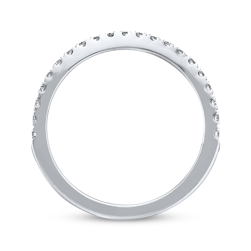 Main Image 3 of Previously Owned Neil Lane Wedding Band 1/3 ct tw Round-cut Diamonds 14K White Gold