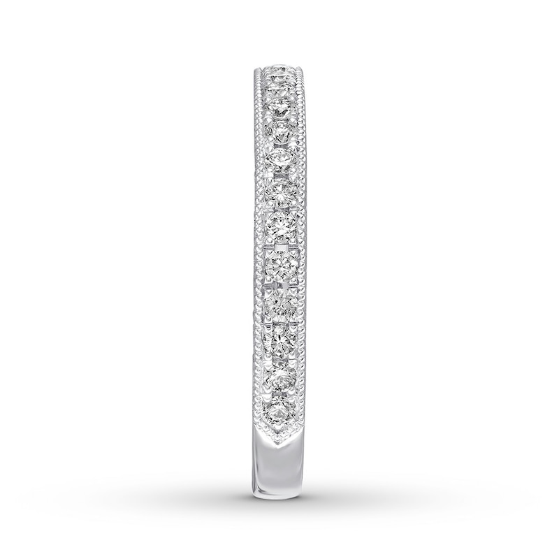 Main Image 3 of Previously Owned Neil Lane Diamond Band 1/3 ct tw Round-cut 14K White Gold