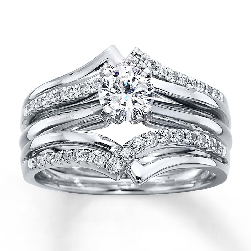 Main Image 4 of Previously Owned Ring 1/4 ct tw Diamonds 14K White Gold