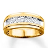 Thumbnail Image 0 of Previously Owned Men's Diamond Wedding Band 1 ct tw Round-cut 10K Yellow Gold