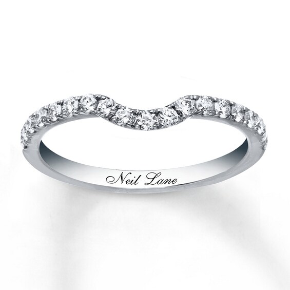 Previously Owned Neil Lane Ring 3/8 ct tw Round-cut 14K White Gold