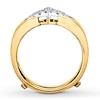Thumbnail Image 1 of Previously Owned Diamond Enhancer Ring 3/8 ct tw Round-cut 14K Two-Tone Gold