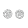 Thumbnail Image 1 of Previously Owned Diamond Earrings 1/10 ct tw 10K White Gold