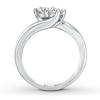 Thumbnail Image 1 of Previously Owned Ever Us Two-Stone Diamond Anniversary Ring 5/8 ct tw Round-cut 14K White Gold