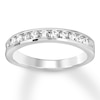 Thumbnail Image 0 of Previously Owned Diamond Anniversary Band 1/2 ct tw Round-cut 10K White Gold
