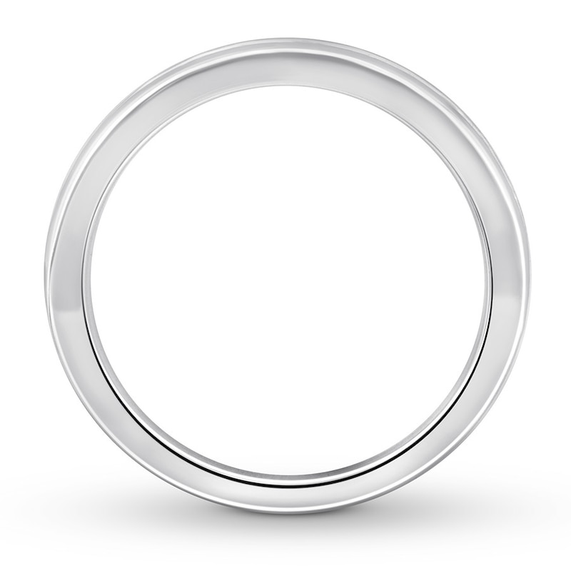 Main Image 2 of Previously Owned Diamond Anniversary Band 1/2 ct tw Round-cut 10K White Gold