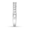 Thumbnail Image 2 of Previously Owned Diamond Anniversary Band 1/2 ct tw Round-cut 10K White Gold