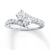 Thumbnail Image 0 of Previously Owned Ever Us Diamond Ring 1-1/2 ct tw Round-cut 14K White Gold