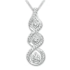Thumbnail Image 0 of Previously Owned Diamond Necklace 1/5 ct tw 10K White Gold