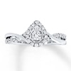 Thumbnail Image 0 of Previously Owned Diamond Ring 3/8 ct tw Round-cut 14K White Gold