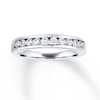 Thumbnail Image 1 of Previously Owned Diamond Wedding Band 1/2 ct tw Round-cut 14K White Gold