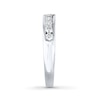 Thumbnail Image 3 of Previously Owned Diamond Wedding Band 1/2 ct tw Round-cut 14K White Gold