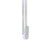 Thumbnail Image 2 of Previously Owned Diamond Bar Necklace 1 ct tw Round-cut 14K White Gold