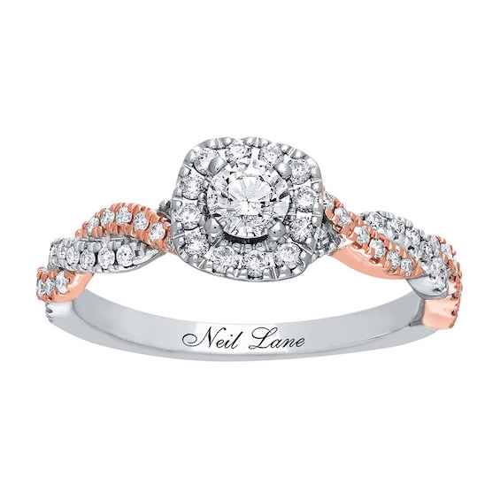 Previously Owned Neil Lane Diamond Ring 1/2 ct tw 14K Two-Tone Gold