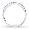 Thumbnail Image 2 of Previously Owned Diamond Wedding Band 1/15 ct tw Round-cut 10K White Gold - Size 4.25