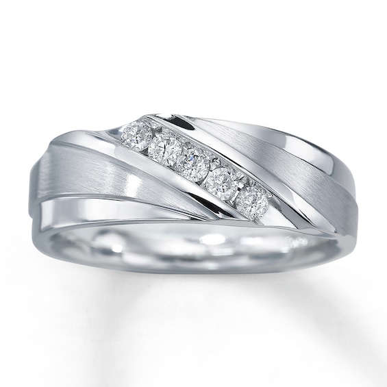 Previously Owned Previously Owned Ring 1/4 ct tw Diamonds 10K White Gold Size 7
